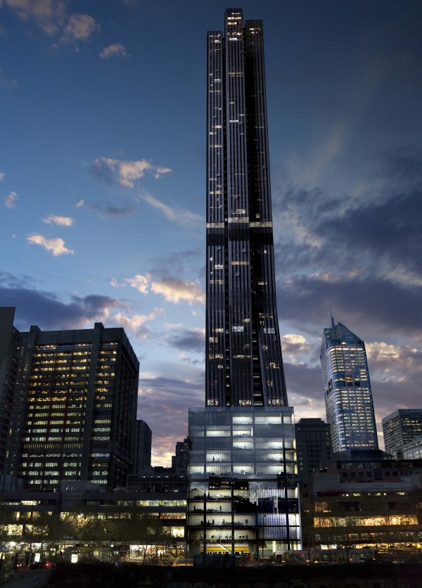 collins street melbourne office residential tower skyscraper engineering Meinhardt