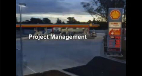 shell coles fuel retail australia project programme management video meinhardt