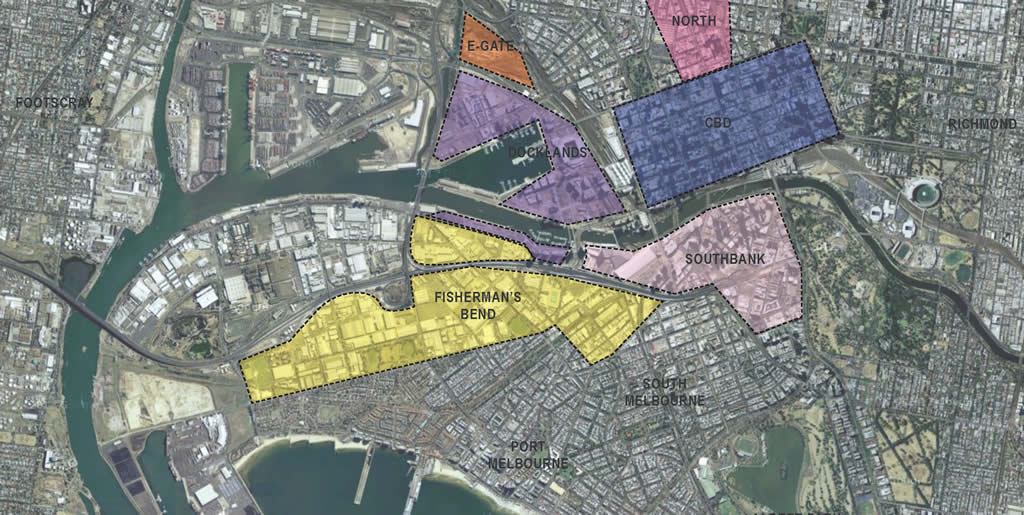 fishermans bend area plan