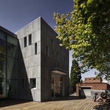 Williamstown Library bluestone walls